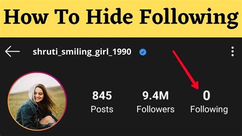 How To Hide Instagram Following Follower List In Ig Followers