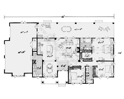 Open Floor House Plans One Story With Basement Clsa Flooring Guide