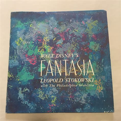 Vintage 1957 Walt Disney S Fantasia Vinyl LP Record Album Etsy Canada