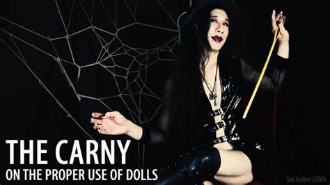 The Carny On The Proper Use Of Dolls Joi For Vaginas Mp Sd Saijaidenlillith Solo
