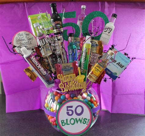 Gift ideas for 60 year old female friend. 50th Birthday Gift Ideas - DIY Crafty Projects