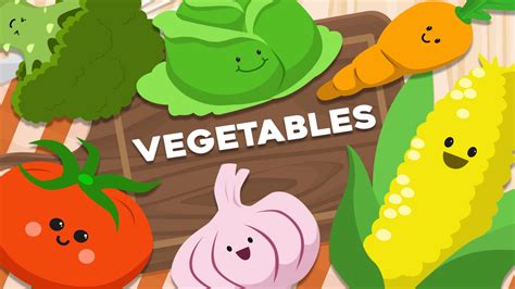 Las Verduras En InglÉs Para Niños Vocabulario En Inglés