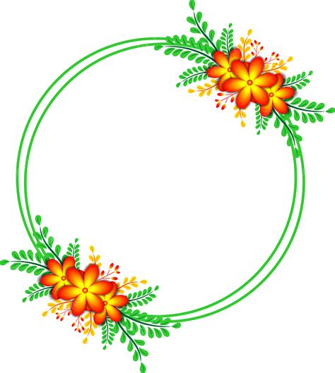 круг цветок и цветочная рамка png круг цветок круглая цветочная рамка круговое цветочное