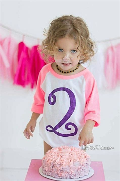 Two Shirt 2 Year Old Birthday Girl Girl Birthday Party Etsy Glitter