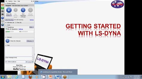 How Ls Dyna Online Course Works Youtube