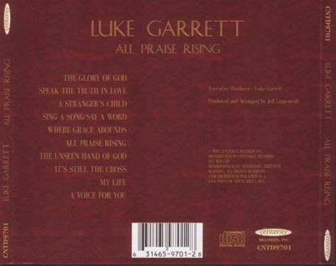 Luke Garrett All Praise Rising 1997