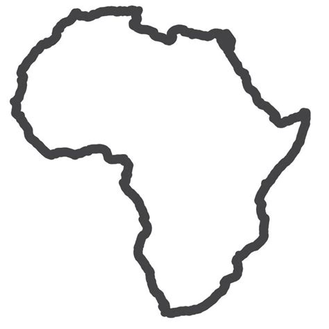 Map Outline Of Africa Png Clipart Free To Use Clip Art Resource