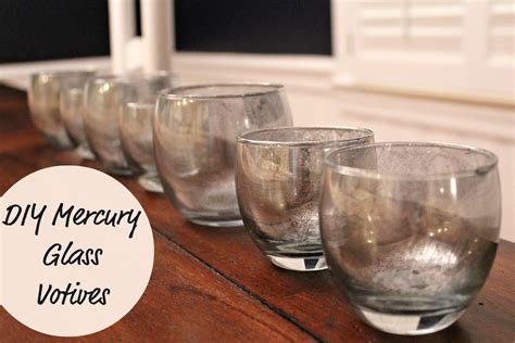 Ten June Diy Mercury Glass Votives