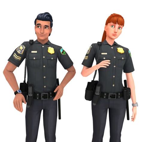 Police Uniform Cepzid Sims Police Uniforms Sims 4 Sim