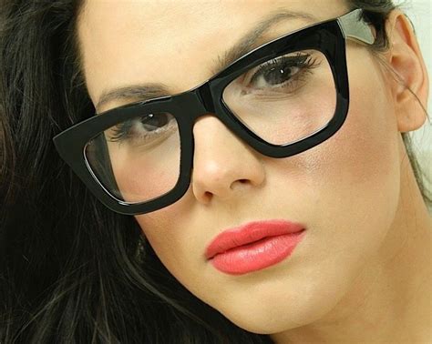 vintage black thick frame glasses 1950s style fashion eye glasses trendy glasses eyeglasses