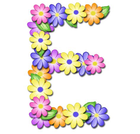 Alfabeto De Primavera Letras Em Png Muito Lindo Letras Em Png Com