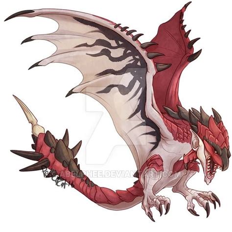 Monster Hunter Rathalos By Abelphee On