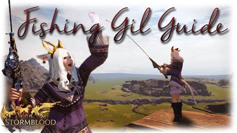 Fishing is a way to catch pokémon in the water. FFXIV Stormblood: Gil Making Fishing Guide - Everdeep Aethersand - YouTube