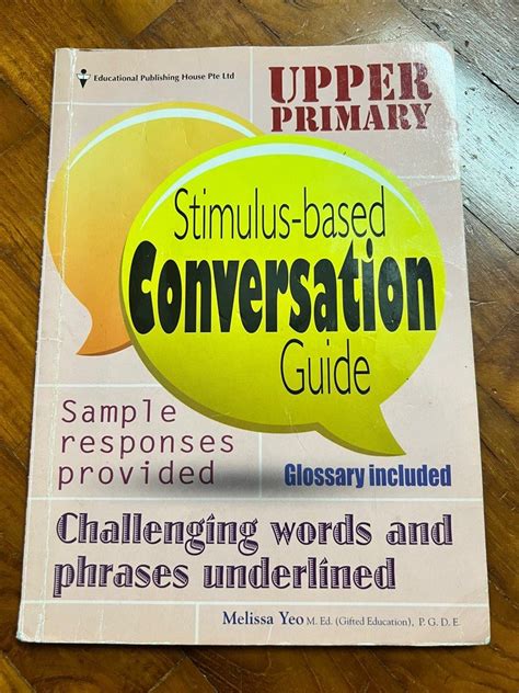 P6psle English Oral Stimulus Based Conversation Hobbies And Toys Books