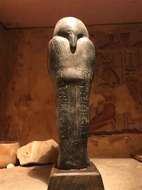Egyptian statue / Kushite King ushabti figure of ...