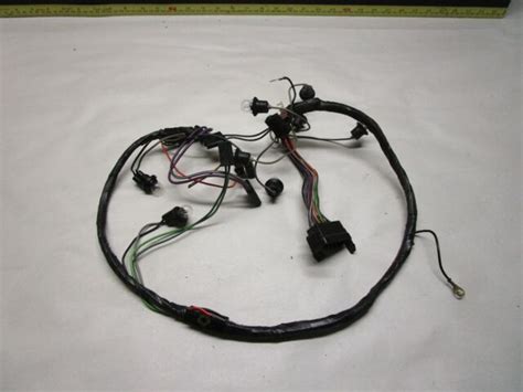 1966 Chevrolet Impala And Caprice Console Gauge Wiring Harness Original