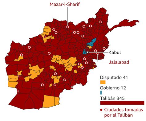 Afganistán Los 10 Días De La Ofensiva Relámpago Con La Que El Talibán