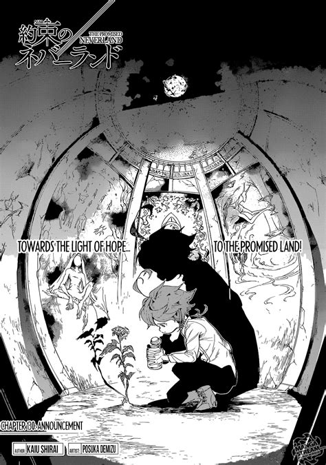 Read Manga The Promised Neverland 130 Announcement Online In High
