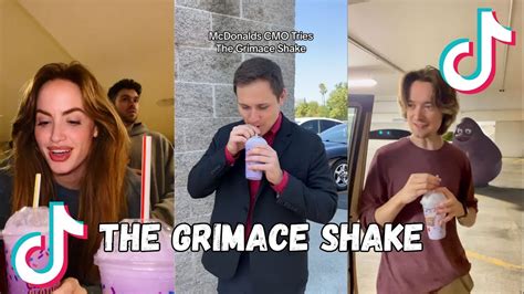 The Grimace Shake Tiktok Compilation Youtube