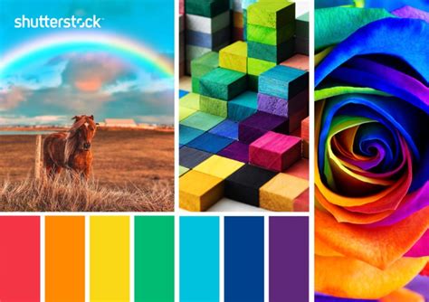 10 Fresh Free Fantastic Rainbow Color Palettes