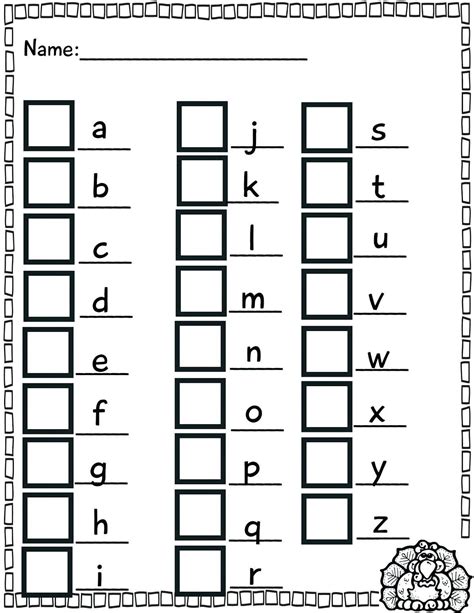 Capital And Lowercase Letters Worksheet Letter Worksheets