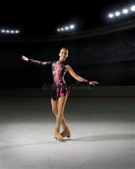 Young Girl Figure Skater Stock Image Image Of Healthy 81235569