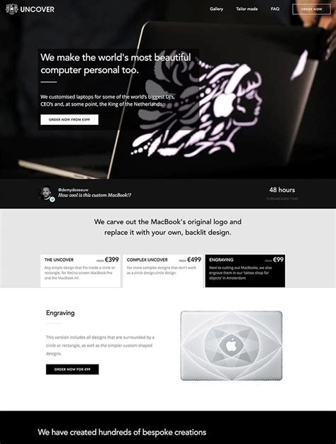 Uncover Landing Page Design Inspiration Lapa Ninja