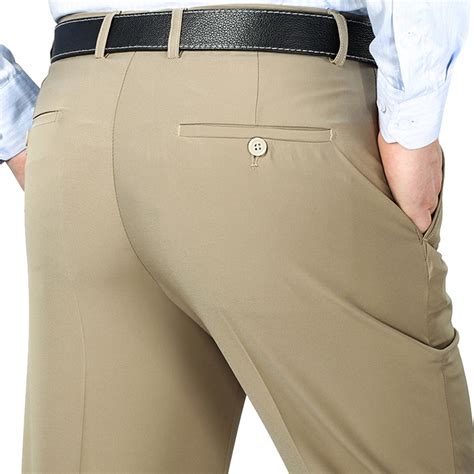 Pantalones De Traje Mu Yuan Yang Para Hombre Ropa De Seda De Alta