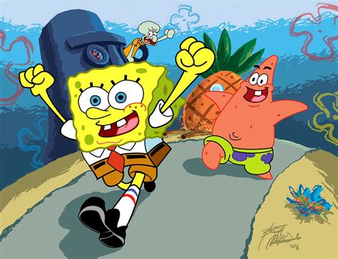 Spongebob Patrick Spongebob Squarepants Tv Show Spongebob Cartoon Spongebob Drawings
