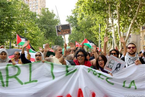 Manifestation pacifique pour la palestine à strasbourg. Marseille avec la Palestine - Une belle manifestation - La ...