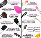 Photos of All Types Of Brushes For Makeup