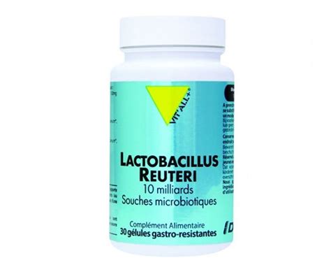 Lactobacillus Reuteri Microbiotic Strains Vitall 30 Capsules