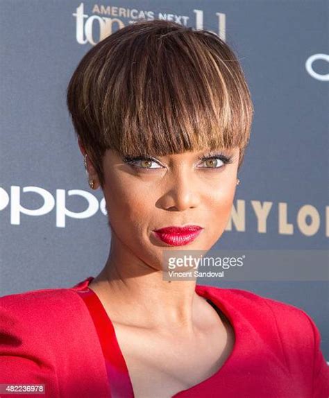 Tv Personality Tyra Banks Attends Americas Next Top Model Cycle 22