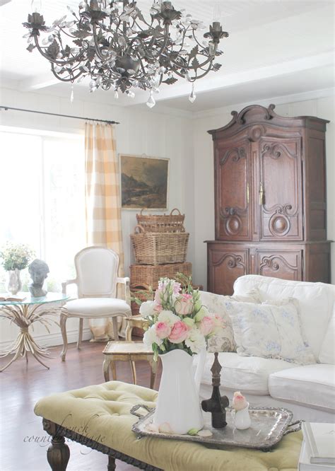 Summer Living Room French Country Cottage