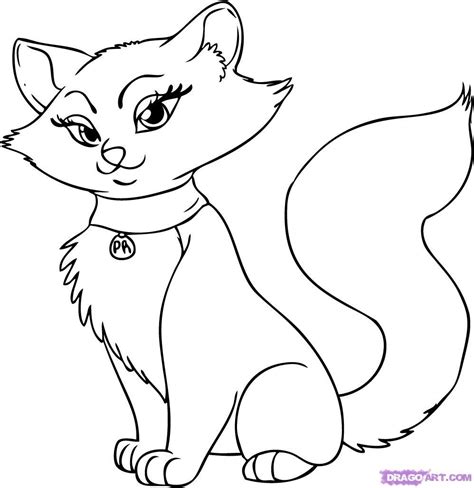 #workinprogress #progress #work #drawing #digital #photoshop #manga #art #artwork #cat #neko #kucing #brush #illustration #pen #artstagram #instagram # . 10 Mewarnai Gambar Kucing | Cat coloring page, Simple cat ...