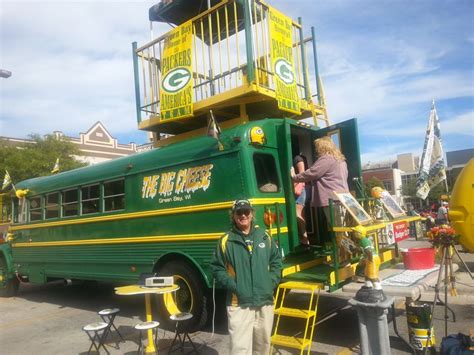 Party Packer Bus Green Bay Packers Green Bay Packers Game Green Bay