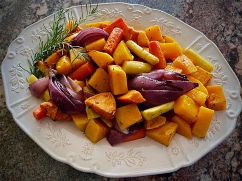 Roasted Fall Vegetables With Rosemary Recipe
