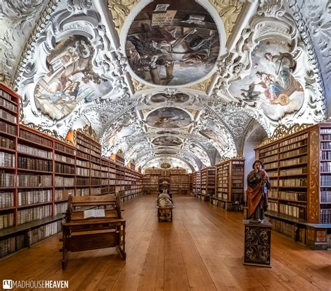 Prague Libraries Visiting Strahov Monastery Library And The Klementinum