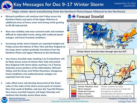 Nws Weather Prediction Center On Twitter The Major Winter Storm