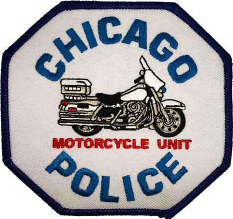 Biker Motorcycle Patches Chicago Cop Shop