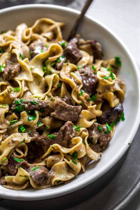 This ground beef stroganoff recipe is satisfying, comforting, and simple to make. Easy Stroganoff Recipe Without Sour Cream