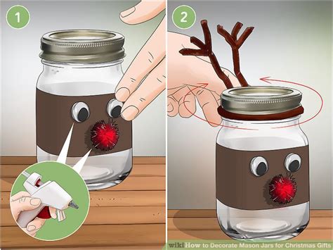Will it be hung on the christmas tree? 3 Ways to Decorate Mason Jars for Christmas Gifts - wikiHow