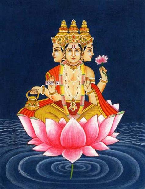 Hindu God Brahma The Creator