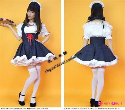 Halloween Party Japanese Sexy Maid Cosplay Costume Sexy