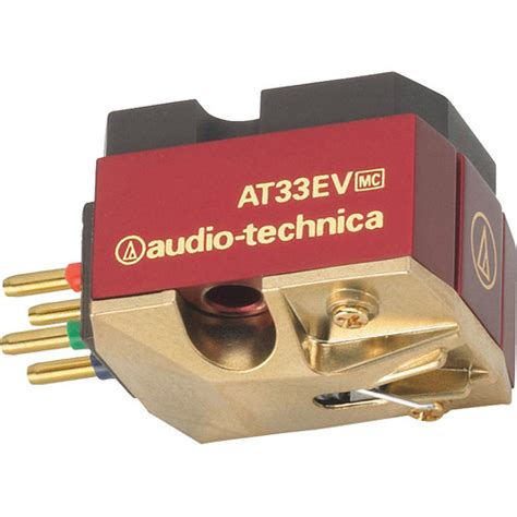 Audio Technica Consumer At33ev Dual Moving Coil Cartridge At33ev