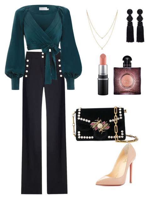 Work Dinner Fancy Dinner Date Outfit By Aliaamansour On Polyvore Featuring Polyvore Fashion