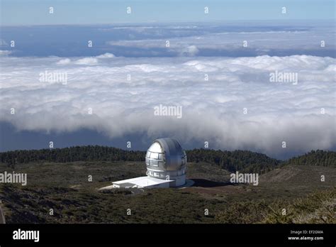 Roque De Los Muchachos Observatory In La Palma Spain Stock Photo Alamy