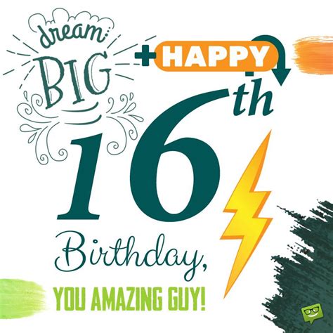 For My Sweet Sixteen Happy 16th Birthday Wishes Birthday Wishes Boy