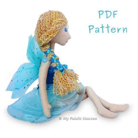 Midsummer Faerie Rag Doll 14 Pdf Sewing Pattern In 2020 Pdf Sewing