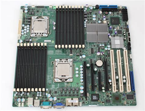 Supermicro X8dtn Motherboard With 2x Xeon E5530 Quad Core Processors